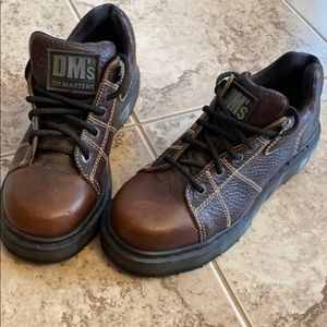 Vintage Brown Doc Martens Low Oxford Shoes US 9